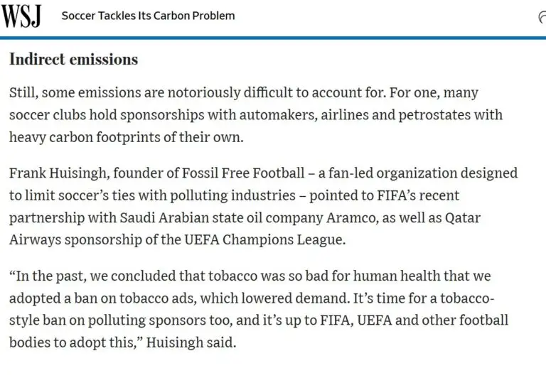 Fossil Free Football press2